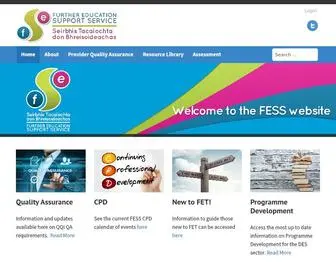Fess.ie(Further Education Support Service) Screenshot