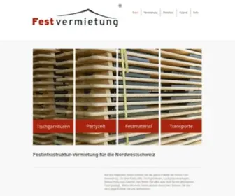 Fest-Vermietung.ch(Fest Vermietung) Screenshot