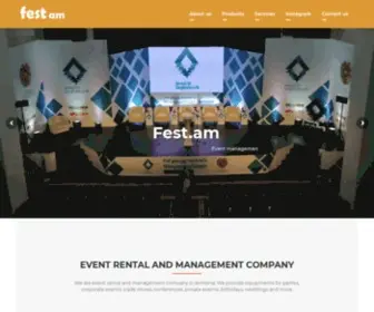 Fest.am(Event rental and management) Screenshot