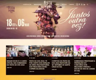 Festadauva.com.br(Festa da Uva) Screenshot