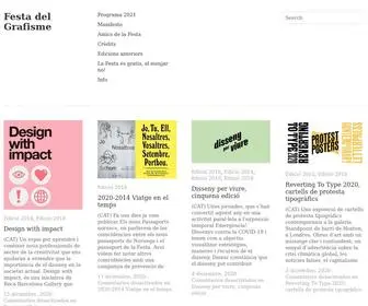 Festadelgrafisme.org(Festa del Grafisme) Screenshot