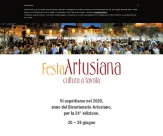 Festartusiana.it(XXIV Festa Artusiana) Screenshot