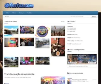 Festas.com(Empresa especializada em assessoria de eventos) Screenshot