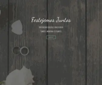 Festejemosjuntos.com(Invitaciones digitales) Screenshot