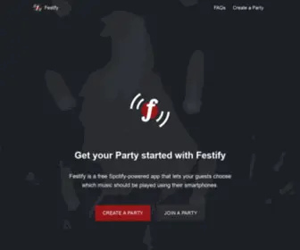 Festify.rocks(Festify is a free Spotify) Screenshot