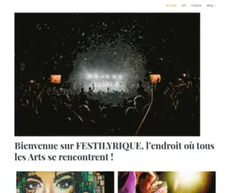 Festilyrique.fr(Opéra) Screenshot
