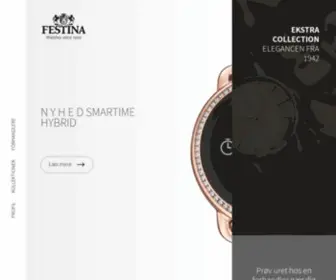 Festina.dk(Festina Danmark) Screenshot