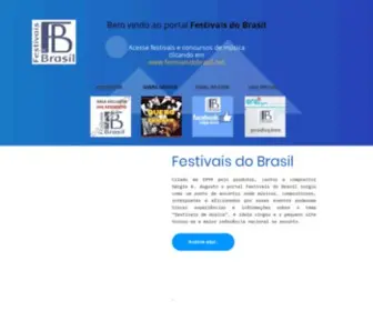 Festivaisdobrasil.com.br(FESTIVAIS DO BRASIL) Screenshot