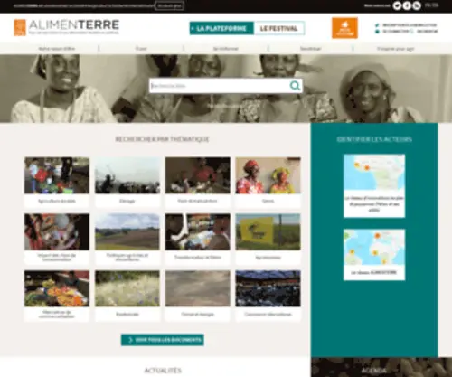 Festival-Alimenterre.org(Le festival ALIMENTERRE) Screenshot