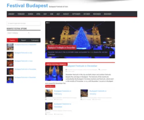 Festivalbudapest.com(Festival Budapest) Screenshot