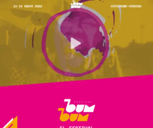 Festivalbumbum.com.ar(Universo Jiménez) Screenshot