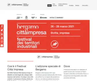 Festivalcittaimpresa.it(Festival Città Impresa) Screenshot