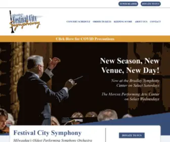 Festivalcitysymphony.org(Festivalcitysymphony) Screenshot