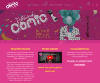 Festivalcomic.cat(Festival) Screenshot