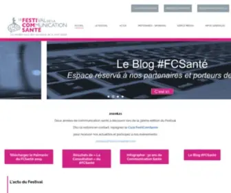 Festivalcommunicationsante.fr(Festival) Screenshot