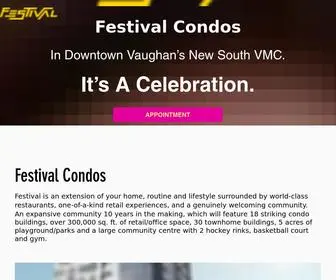 Festivalcondominium.com(Grand Festival Condos) Screenshot