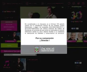 Festivalculturalzacatecas.mx(Festival Cultural) Screenshot