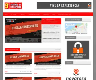 Festivaldecinexpress.com(Corto) Screenshot