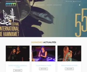 Festivaldehammamet.com(You have successfully set up your website) Screenshot