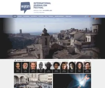 Festivaldelgiornalismo.com(Festival Internazionale del Giornalismo) Screenshot
