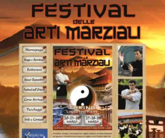 Festivaldelleartimarziali.it(Festivaldelleartimarziali) Screenshot