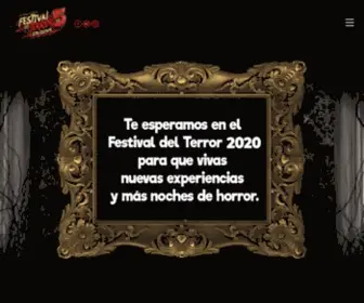 Festivaldelterror.com(Nuevos Mundos) Screenshot