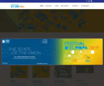 Festivaldeuropa.eu(Festival d'EuropaScopri la nuova edizione) Screenshot