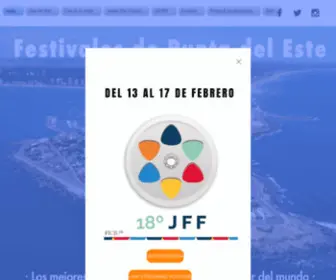 Festivalesdepuntadeleste.com(Festivales de Punta del Este) Screenshot