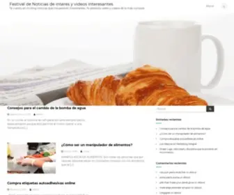 Festivalespejo.com(Festival de Noticias de interes y videos interesantes) Screenshot