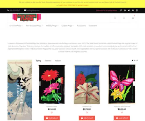 Festivalflags.com(Festival Flags) Screenshot