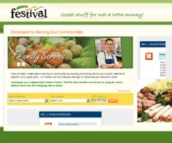 Festivalfoods.com(Festival Foods) Screenshot