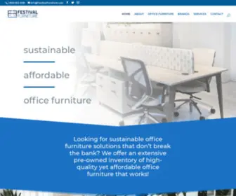 Festivalfurniture.com(New and Used Office Furniture) Screenshot