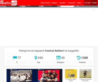 Festivall.com.tr(Türkiye'deki) Screenshot