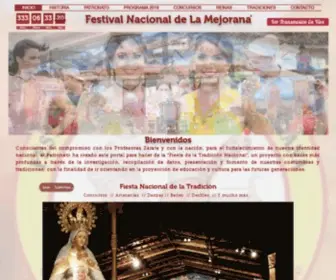 Festivalnacionaldelamejorana.com(A- Festival De La Mejorana) Screenshot