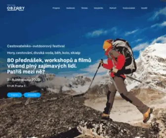 Festivalobzory.cz(Festival Obzory) Screenshot