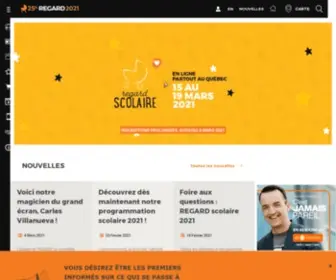 Festivalregard.com(REGARD) Screenshot