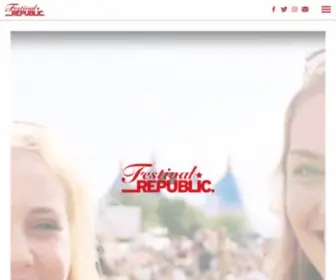 Festivalrepublic.com(Festival Republic) Screenshot