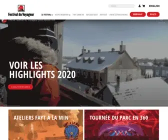 Festivalvoyageur.mb.ca(Festival du Voyageur) Screenshot