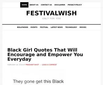 Festivalwish.com(Festivalwish) Screenshot