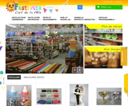 Festivita.com(Véritable papier rocher ( Kraft imprimé )) Screenshot