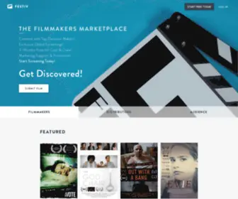 FestivMedia.com(The Filmmaker's Virtual Marketplace) Screenshot