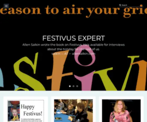 Festivusbook.com(FESTIVUS EXPERT) Screenshot