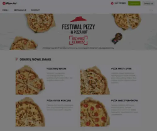 Festiwalpizzy.pl(Pizza Hut) Screenshot
