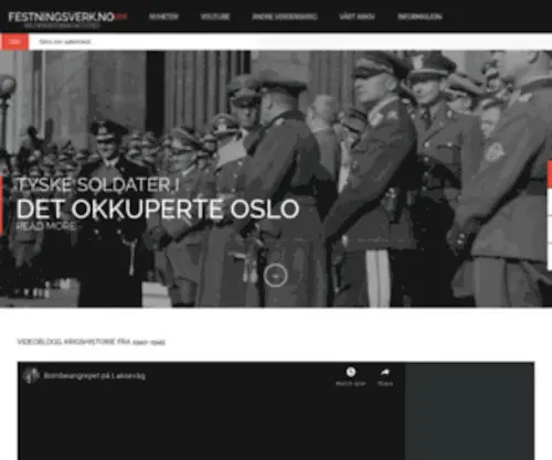 Festningsverk.no(Festningsverk) Screenshot