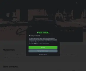 Festool.co.uk(Festool United Kingdom) Screenshot