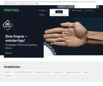 Festool.se(Festool Sweden) Screenshot