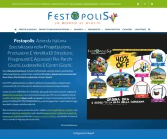 Festopolis.com(Fabbrica Playground e Vendita Gonfiabili Per Ludoteche e Aree Gioco) Screenshot
