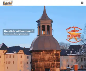 Festung.de(Festung Königstein) Screenshot