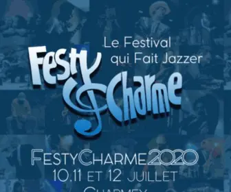 Festycharme.ch(Le Festival qui fait Jazzer) Screenshot