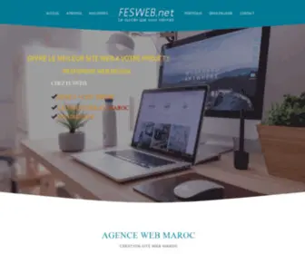 Fesweb.net(Agence creation site web Maroc) Screenshot